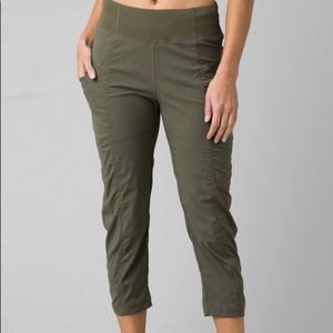 Prana Koen Capri in Grape Leaf color**Like New